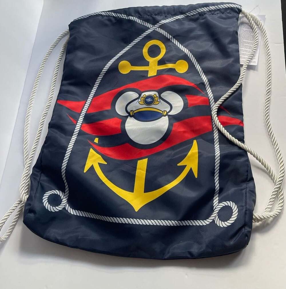 Disney Nautical Drawstring Bag